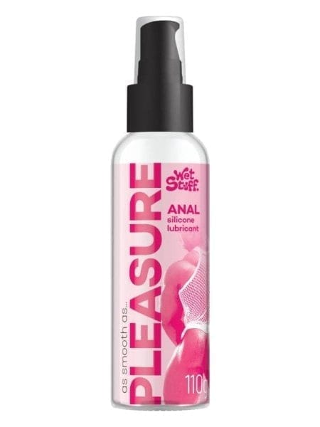 Wet Stuff Pleasure Anal Silicone Lubricant Pump Top 110g