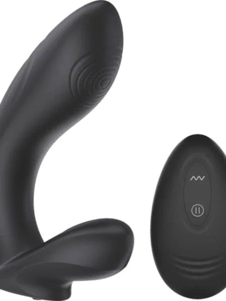 SXE Roger Remote Control Vibrating and Slapping Anal Dildo