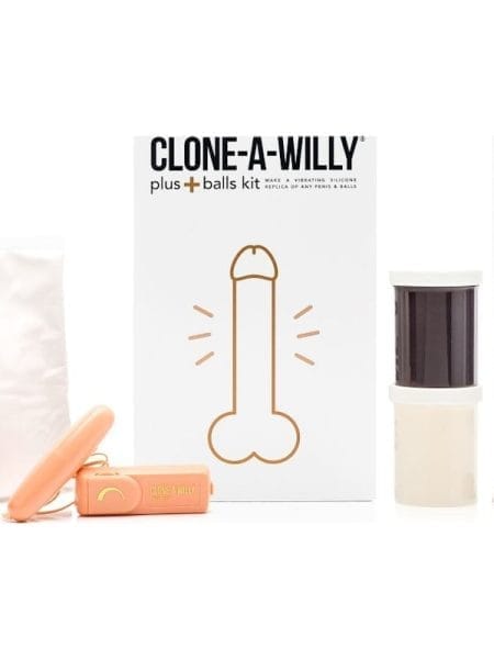 Clone a Willy Plus Balls Kit Dark Skin Tone