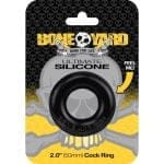 Ultimate Silicone Cock Ring Black