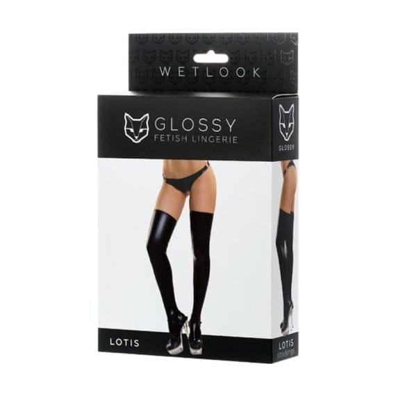 Glossy Wetlook Stockings Lotis Glossy Wetlook Stockings Lotis