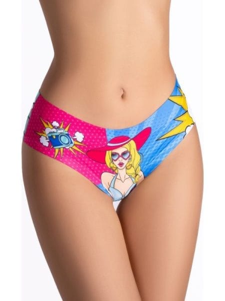 Comics Beach Girl Slip