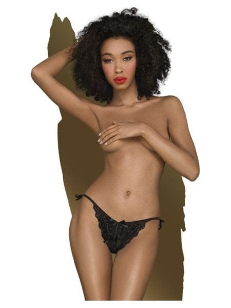 Too Hot To Be Real Panties Black