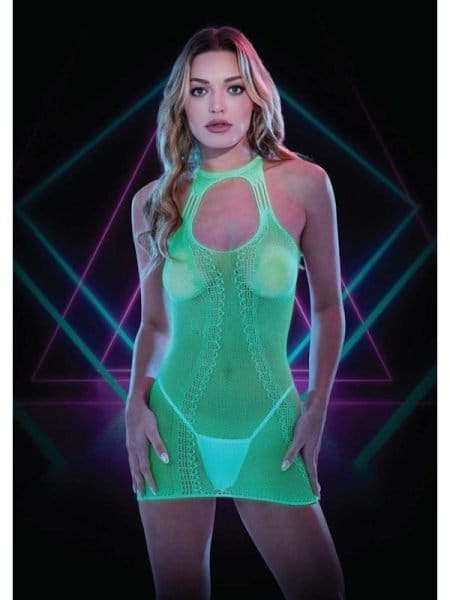 Glow In The Dark Mini Dress