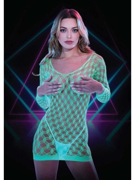 Glow In The Dark Mini Dress