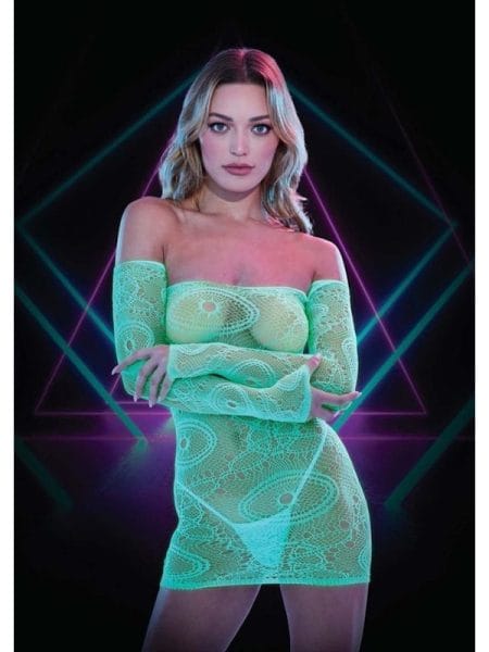 Glow In The Dark Mini Dress