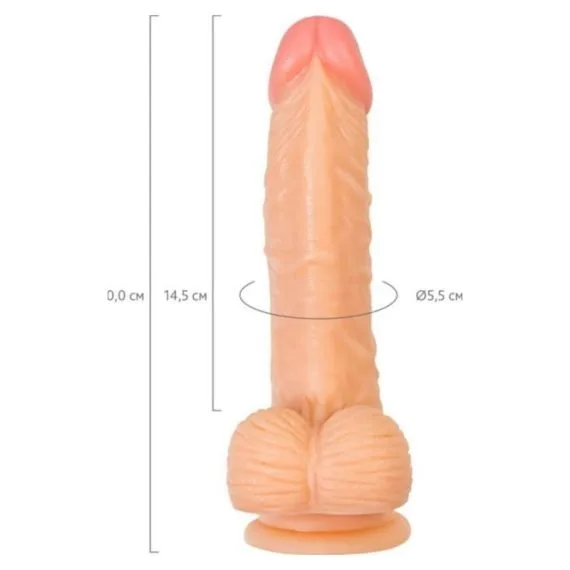 Realstick Nude Dildo Cree RealStick Nude Dildo Cree