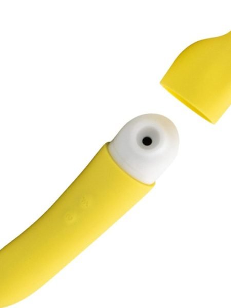 Banana Cream Air Pulse G-Spot Vibrator