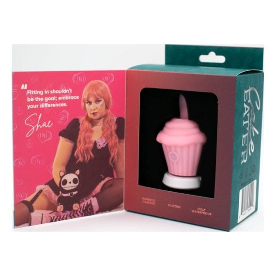 Cake Eater Clit Flicker Stimulator Pink Cake Eater Clit Flicker Stimulator Pink