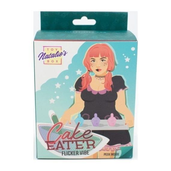Cake Eater Clit Flicker Stimulator Pink Cake Eater Clit Flicker Stimulator Pink