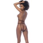 Chain Harness 2 Pc Set Black Rose Gold