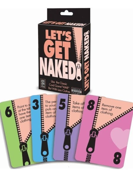 Lets Get Naked Card Game