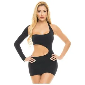 Cut My Life Into Pieces Dress Black 165208 1 Cut My Life Into Pieces Dress Black