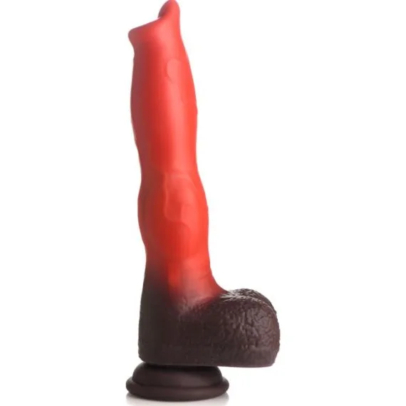 Ramming Hound Thrusting &Amp; Vibrating Silicone Dildo Ramming Hound Thrusting & Vibrating Silicone Dildo