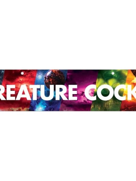 Creature Cocks Promotional Sign