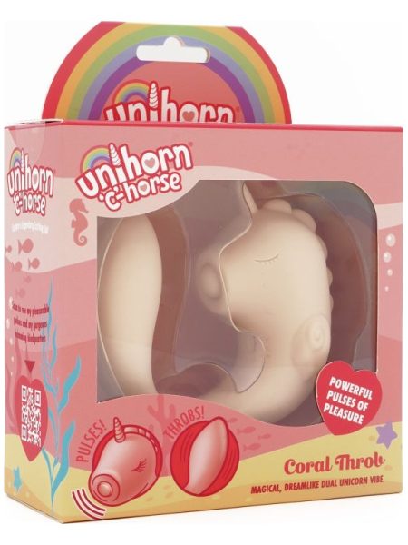 Unihorn Massager C Horse Coral Throb