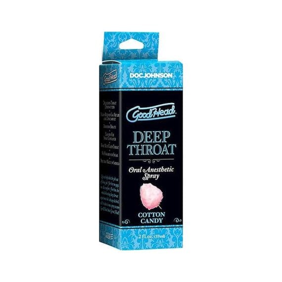Goodhead Deep Throat Spray Cotton Candy 59Ml GoodHead Deep Throat Spray Cotton Candy 59ml