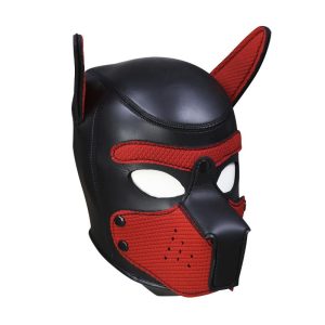 Puppy Play Mask Red 161233 1 Puppy Play Mask Red