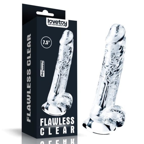 Clear Dildo 7.5In Clear Dildo 7.5in
