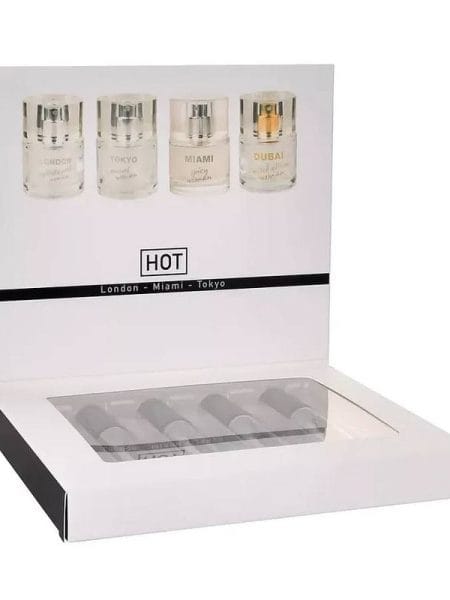 HOT Pheromone Perfume Box Women - 4 x 5ml