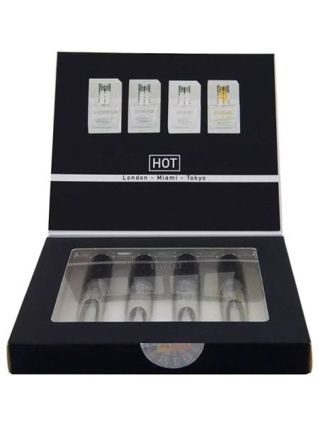HOT Pheromone Perfume Box Men - 4 x 5ml