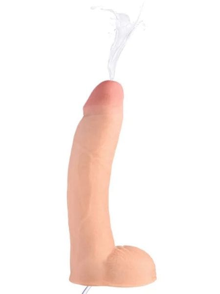 Squirting Dildo 9in with Syringe