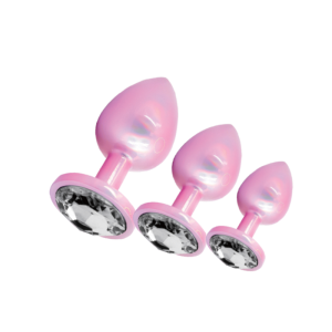 Sxe Stainless Steel Comfort 3 Pc Butt Plug Set 167882 1 SXE Stainless Steel Comfort 3 Pc Butt Plug Set