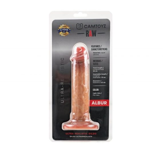 Ultra Realistic 20Cm Silicone Dildo Albur Ultra Realistic 20cm Silicone Dildo Albur