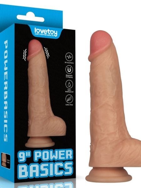 9in Vibrating USB Power Basics Cock