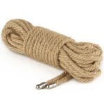 Rebellion Reign Rustic 10m Hemp Bondage Rope