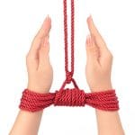 Rebellion Reign Crimson 10m Silky Bondage Rope Red