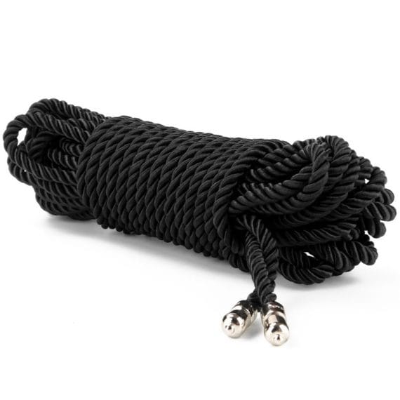 Rebellion Reign Ebony 10M Silky Bondage Rope Black Rebellion Reign Ebony 10m Silky Bondage Rope Black
