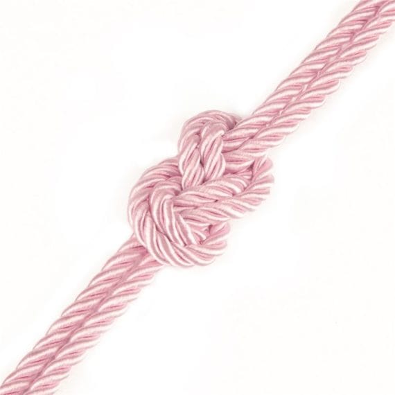Rebellion Reign Rose 10m Silky Bondage Rope Pink