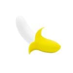 Banana Bliss 13cm Silicone Slimline Vibrator Massager
