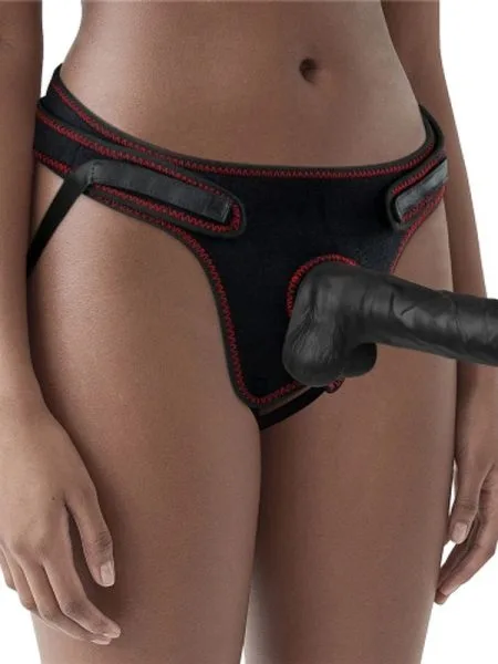 Easy Strap On Set 7.5in Black