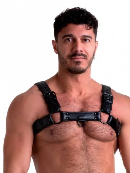 Vegan Bulldog Harness Black