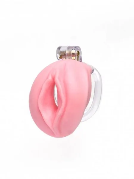 Pussyfyer Pink Pussy Chastity Cage