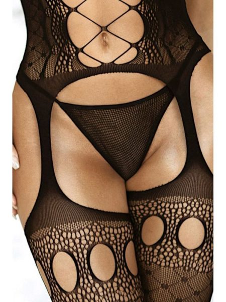Mesh Net G-String Black