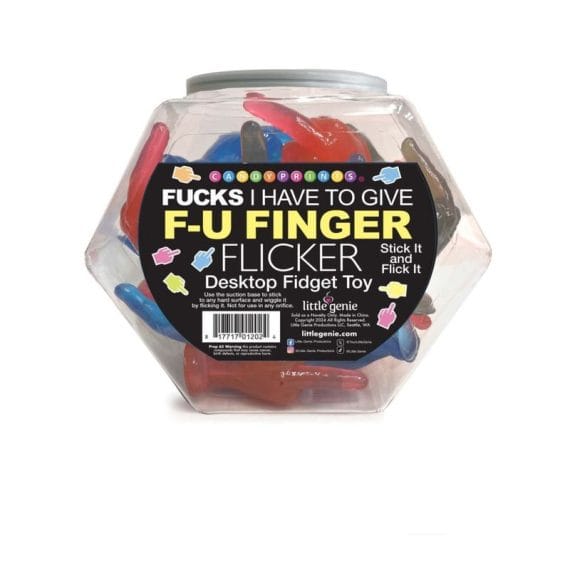 12 Fy Finger Flickers 24 Pc Fish Bowl 12 FY Finger Flickers 24 Pc Fish Bowl