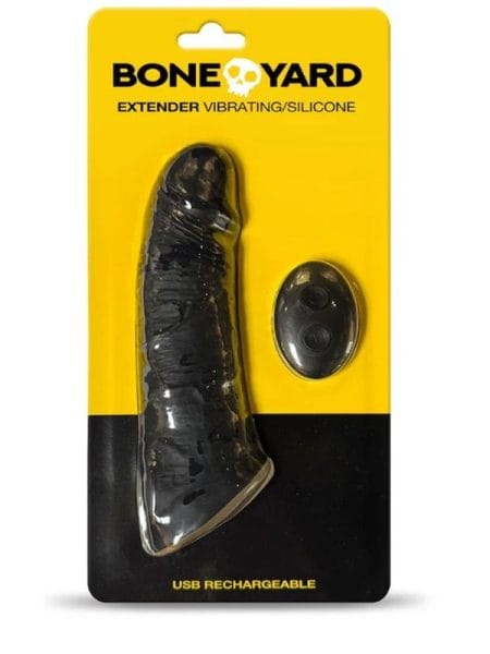 Boneyard Vibrating Silicone Remote Control 9 Mode Extender