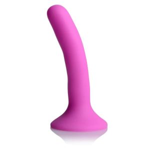 Pink Silicone Strap-On Dildo Small 168233 1 Pink Silicone Strap-On Dildo Small