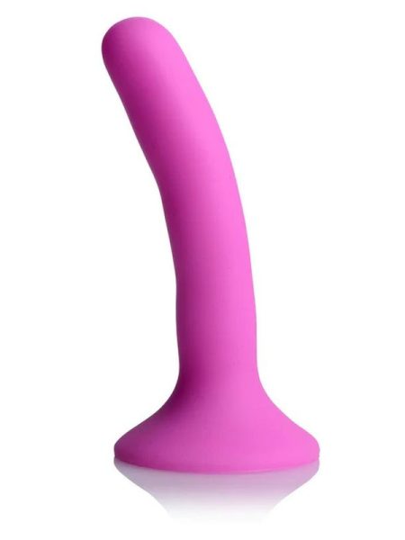 Pink Silicone Strap-On Dildo Small