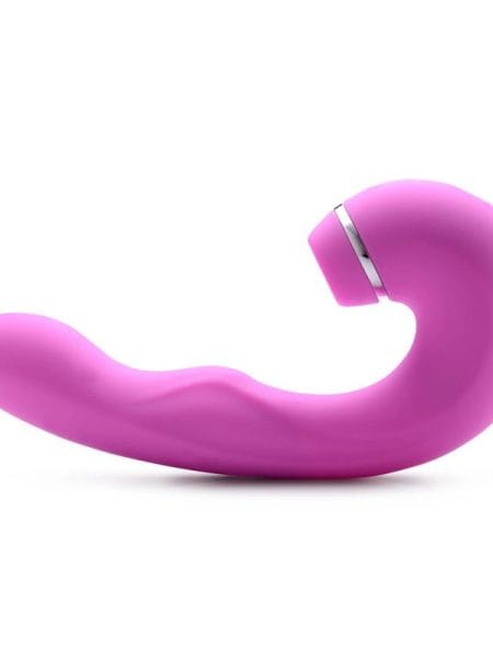 Shegasm 5 Star 10X Tapping G-Spot Vibe w Suction Pink