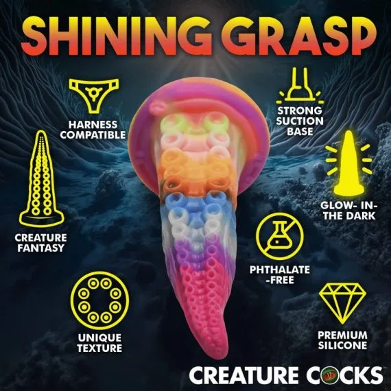 Luminoctopus Gitd Tentacle Dildo Luminoctopus GITD Tentacle Dildo