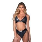 Playboy Disco Fever 2 Pc Set Black