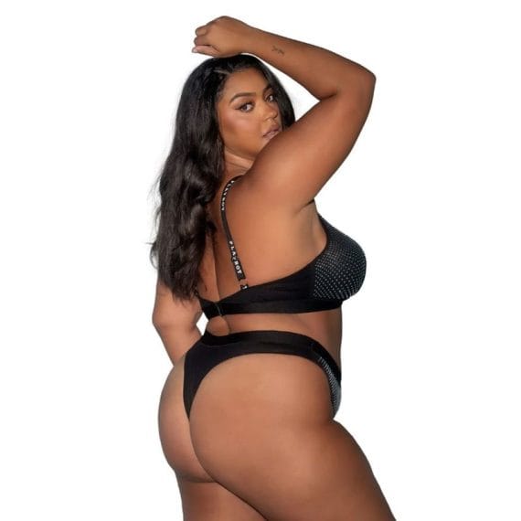 Playboy Disco Fever 2 Pc Set Black