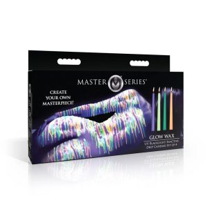 Glow Wax Uv Blacklight Reactive Drip Candles 4 Pc 168327 1 Glow Wax UV Blacklight Reactive Drip Candles 4 Pc