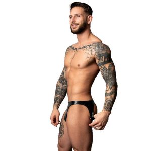 Male Power Moonshine Jock Strap Black 168264 1 Male Power Moonshine Jock Strap Black
