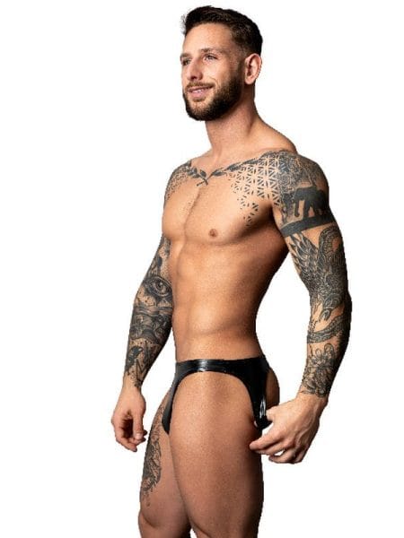 Male Power Moonshine Jock Strap Black