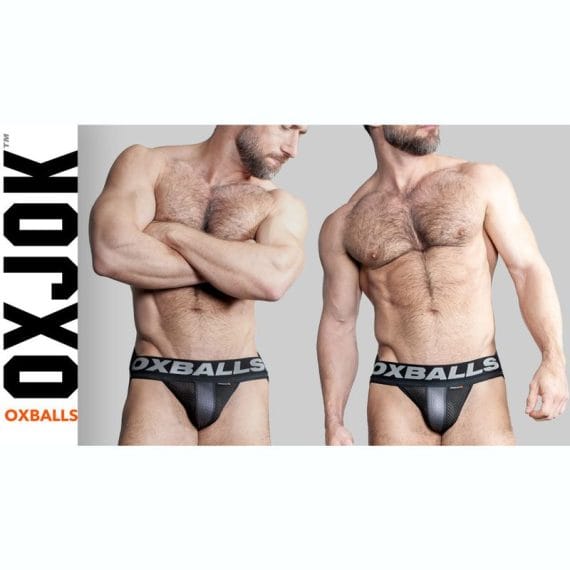 Oxballs Airmesh Swagger Jockstrap Ice White Oxballs Airmesh Swagger Jockstrap Ice White